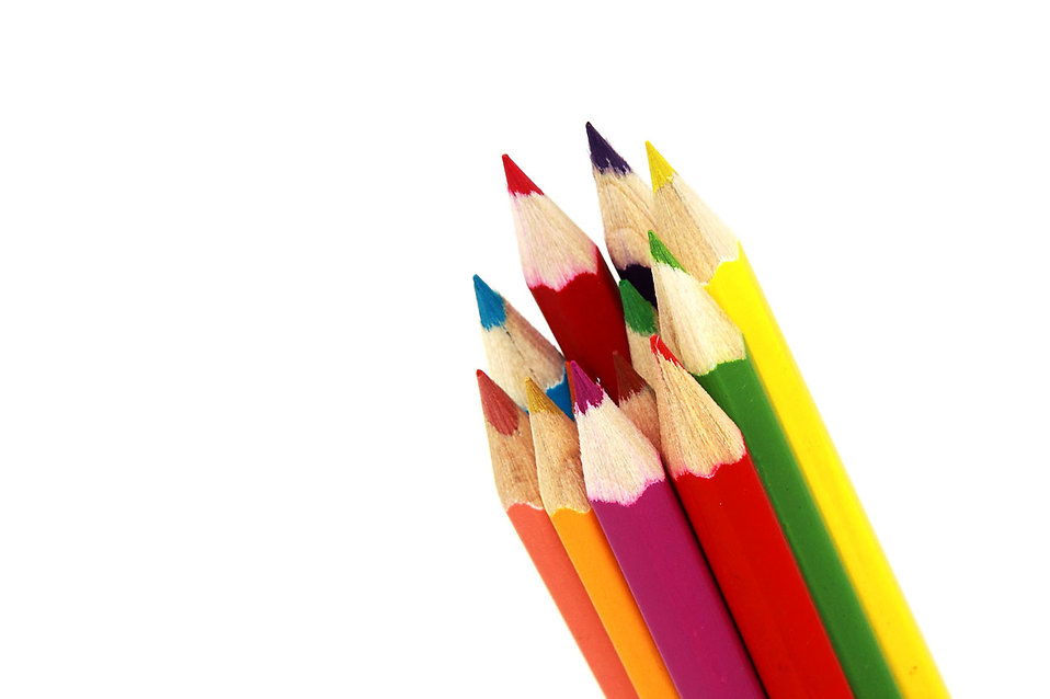 Pencils | Free Stock Photo | Colored pencils isolated on a white ...