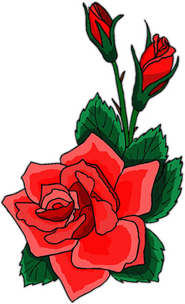 Animation Red Roses - ClipArt Best