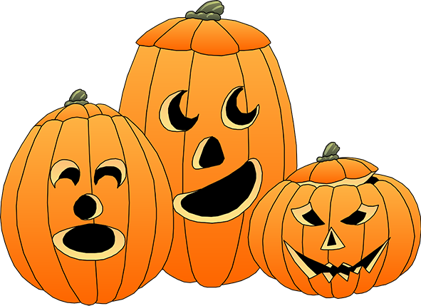 Halloween Pumpkins Clipart - Tumundografico