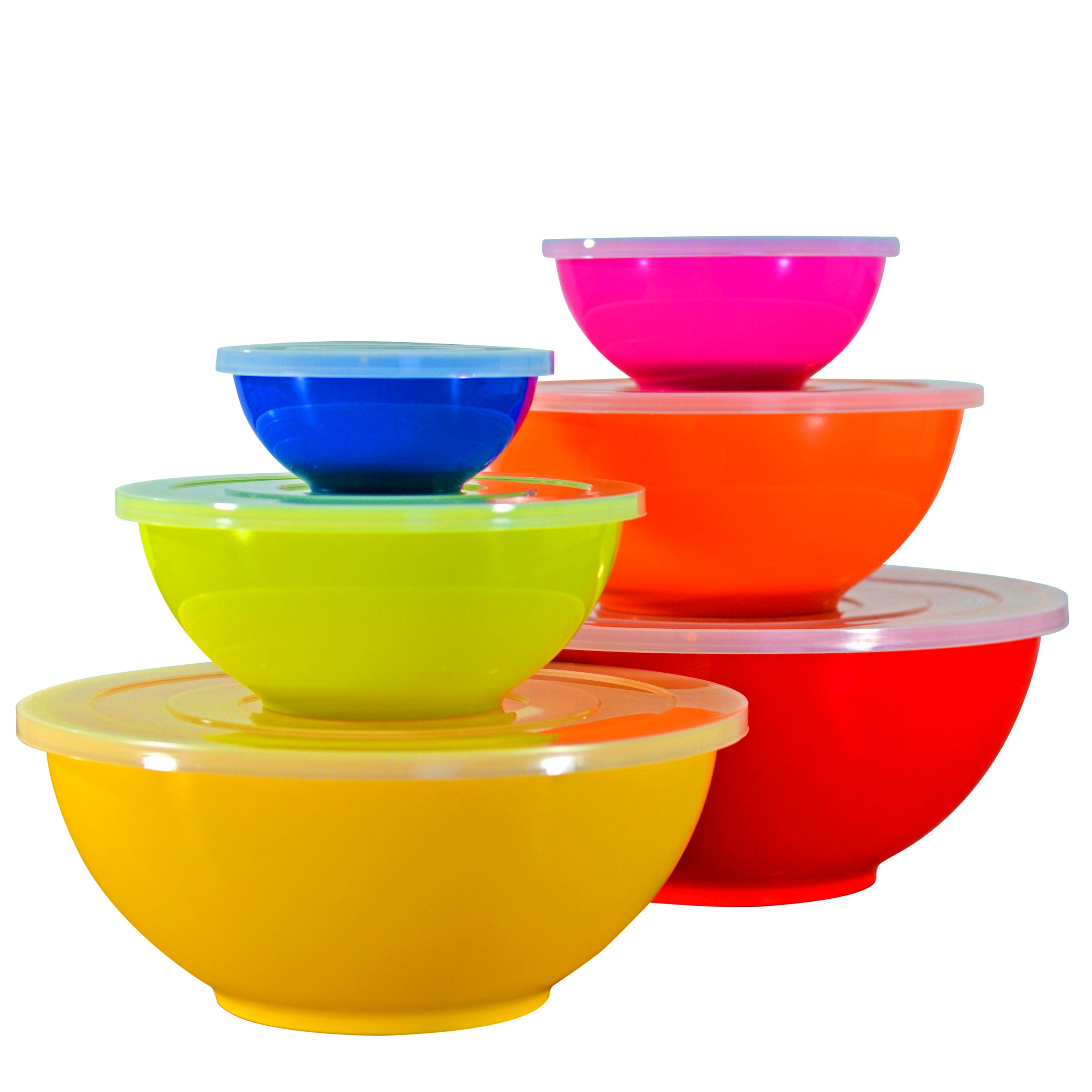Kitchen : Plastic Mixing Bowls With Lids Plastic Nesting Mixing ...