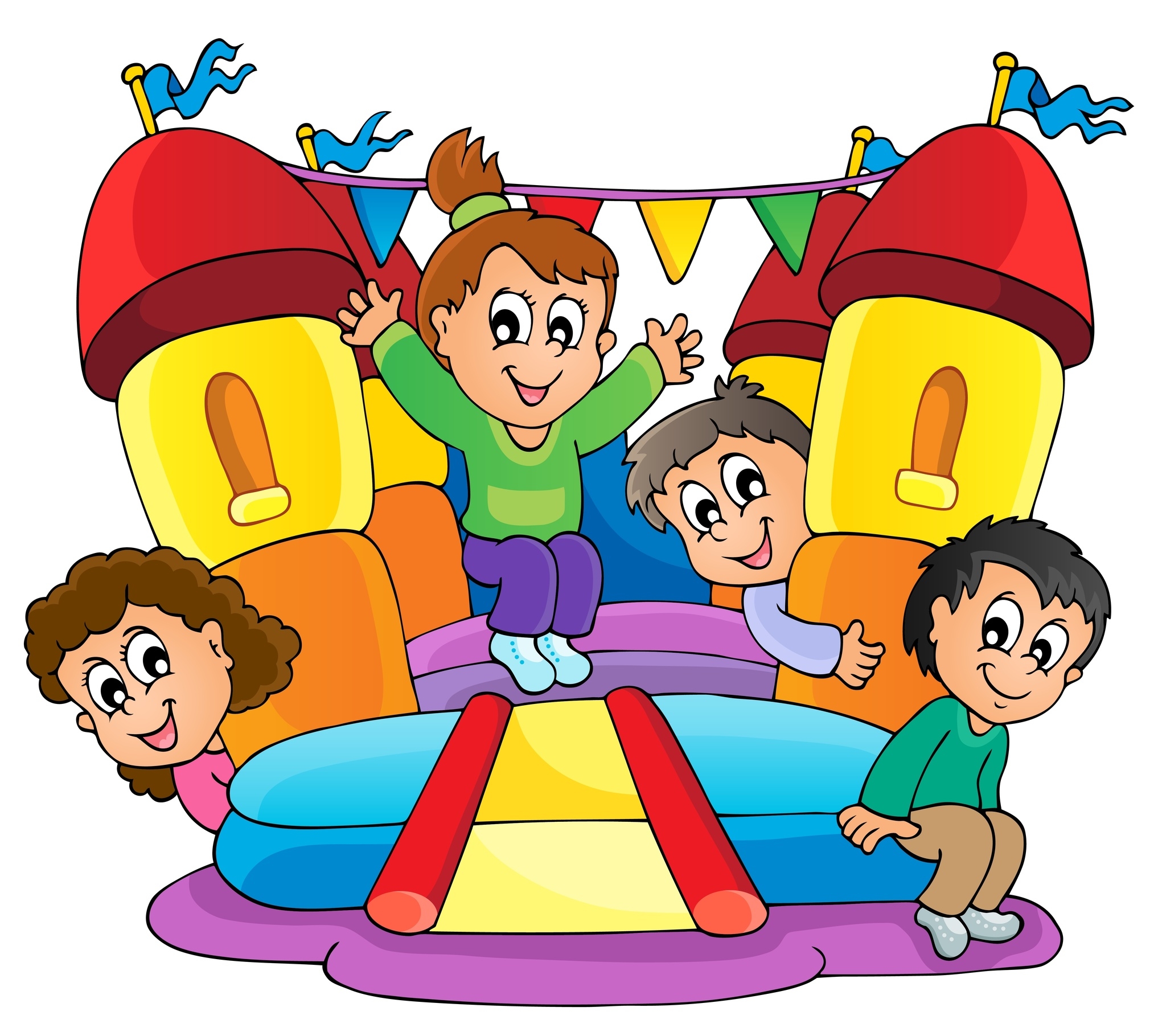 Bounce House Clipart