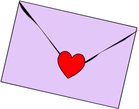 Letter envelope clipart