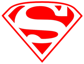 Superman Diamond Outline Clipart - Free to use Clip Art Resource