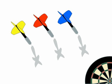 Animated dart clipart