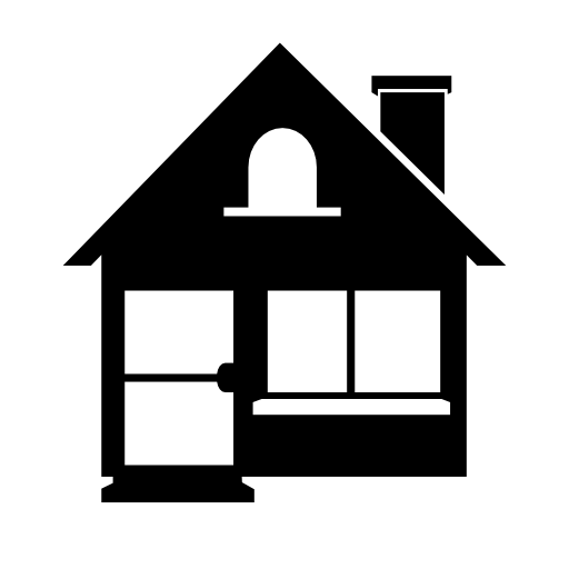 House silhouette clipart