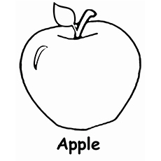 Top 20 Apple Coloring Pages For Your Little Ones