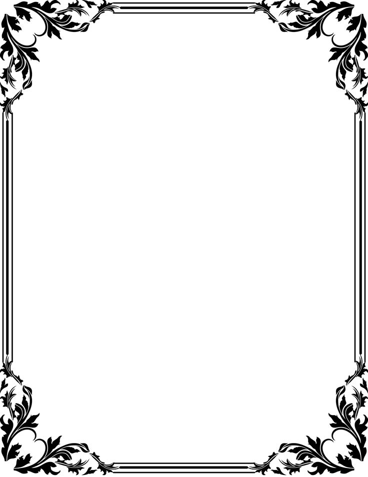 Borders And Frames | Page Borders ...
