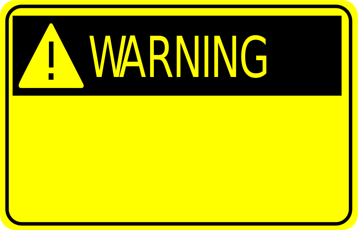 Warning Signs Danger - ClipArt Best