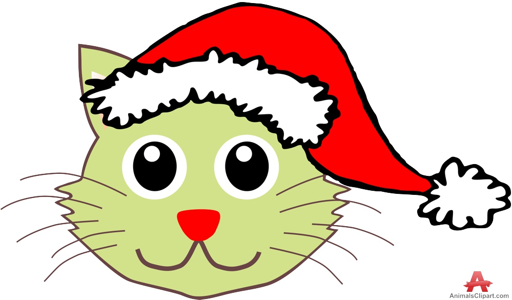 christmas cat clipart - photo #24