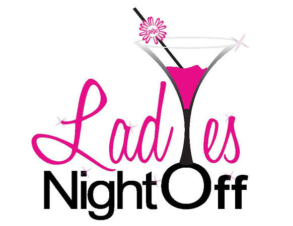 Ladies night logo clipart