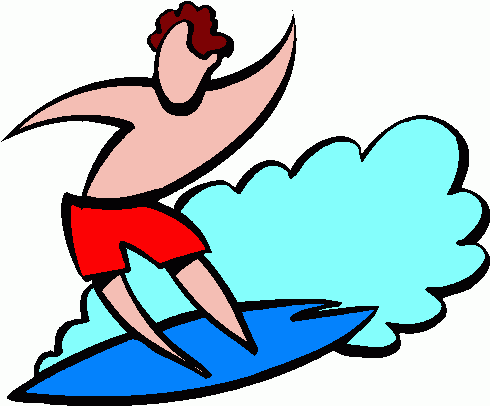 Surfing Clip Art Free - Free Clipart Images