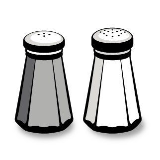 Salt And Pepper Shaker Clipart