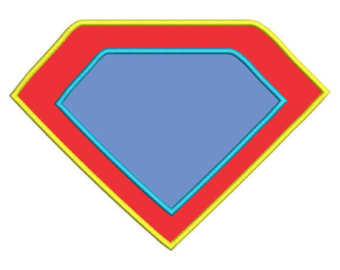 Blank Superhero Badge - ClipArt Best
