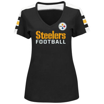 Womens Pittsburgh Steelers T-Shirts NFL - FansEdge.com