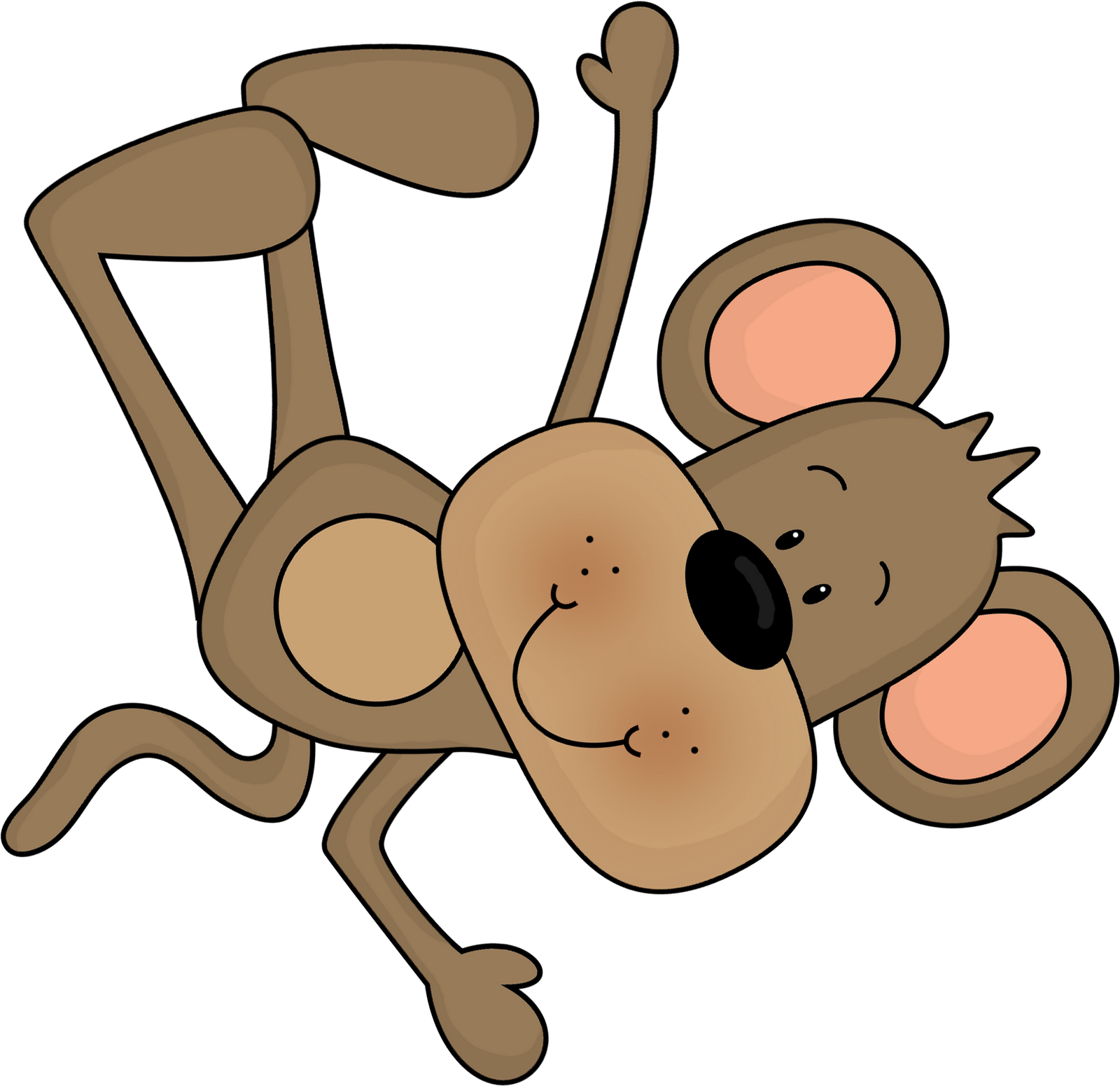 Silly Monkey Clipart