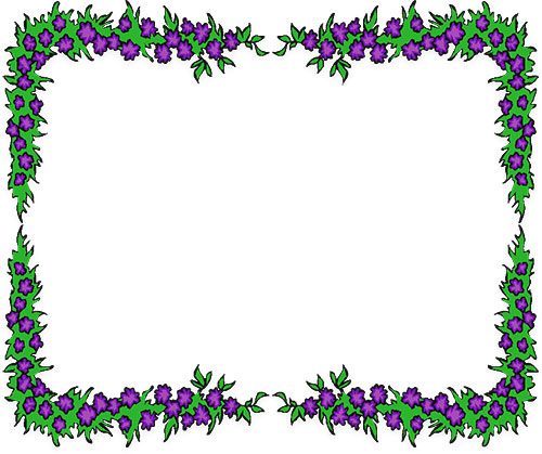 Easter clipart flower borders - ClipartFox