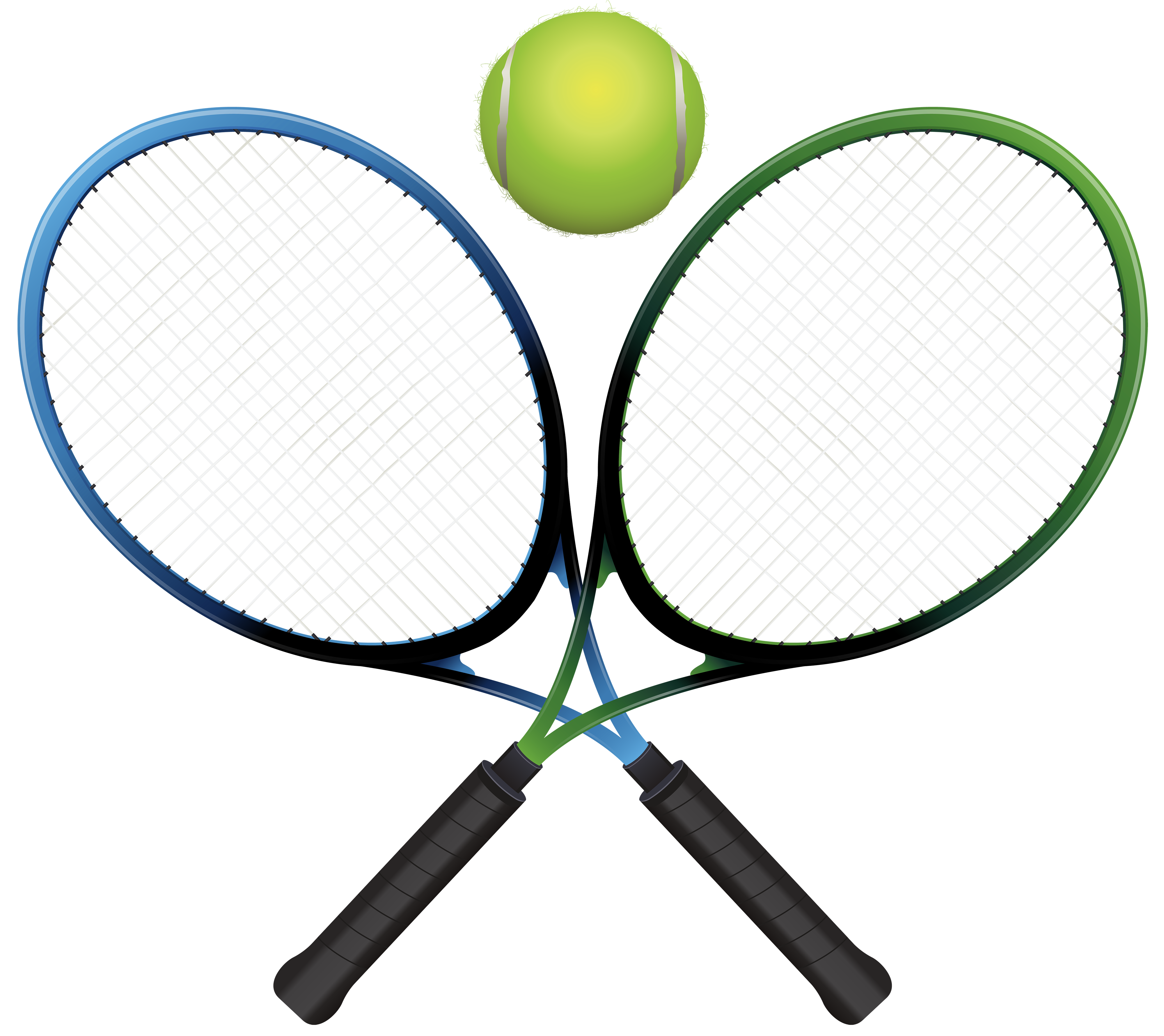 Tennis ball and racket clip art free clipart images - Clipartix
