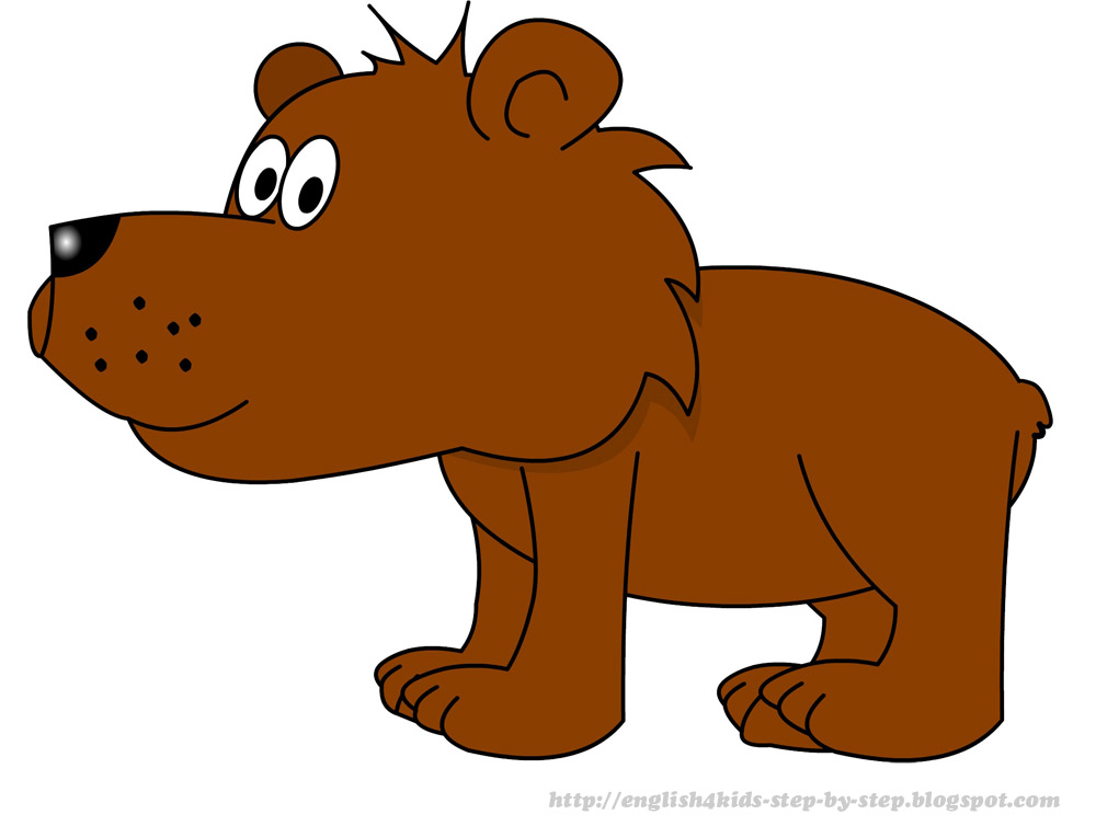 Cartoon bear clipart