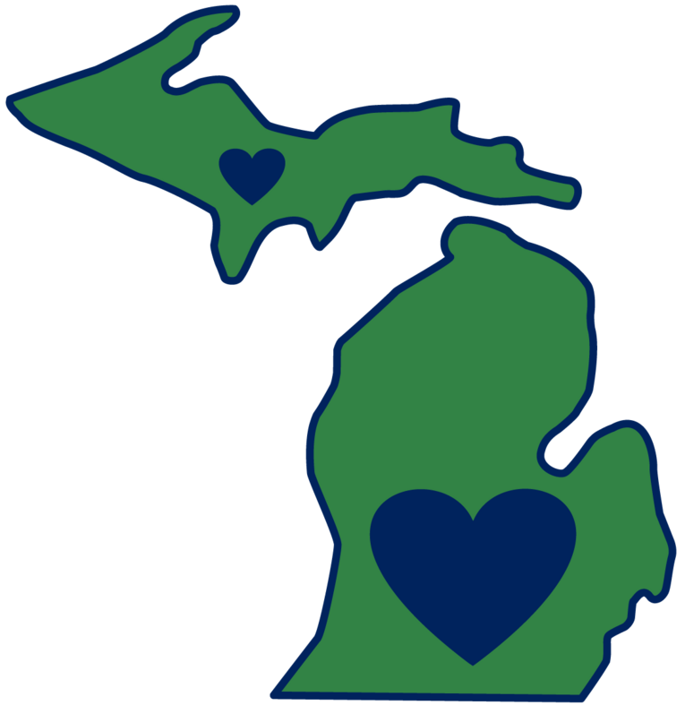 Best Photos of State Of Michigan Silhouette - Michigan Silhouette ...