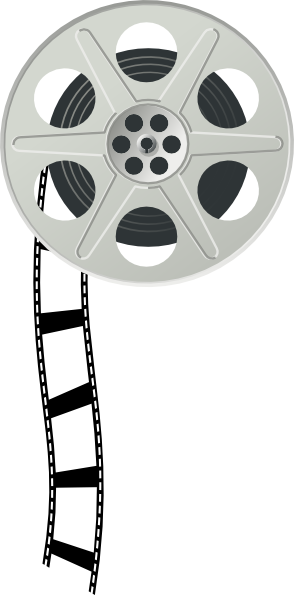 Movie reel clip art