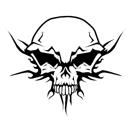 Evil Skull | Free Download Clip Art | Free Clip Art | on Clipart ...