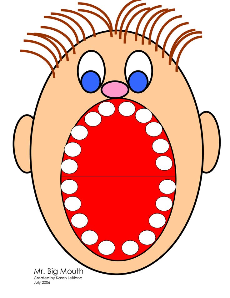 clipart of teeth and lips - photo #25