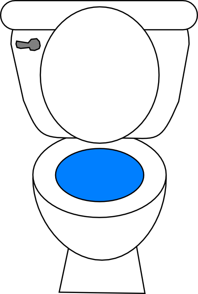 Cartoon toilet clipart