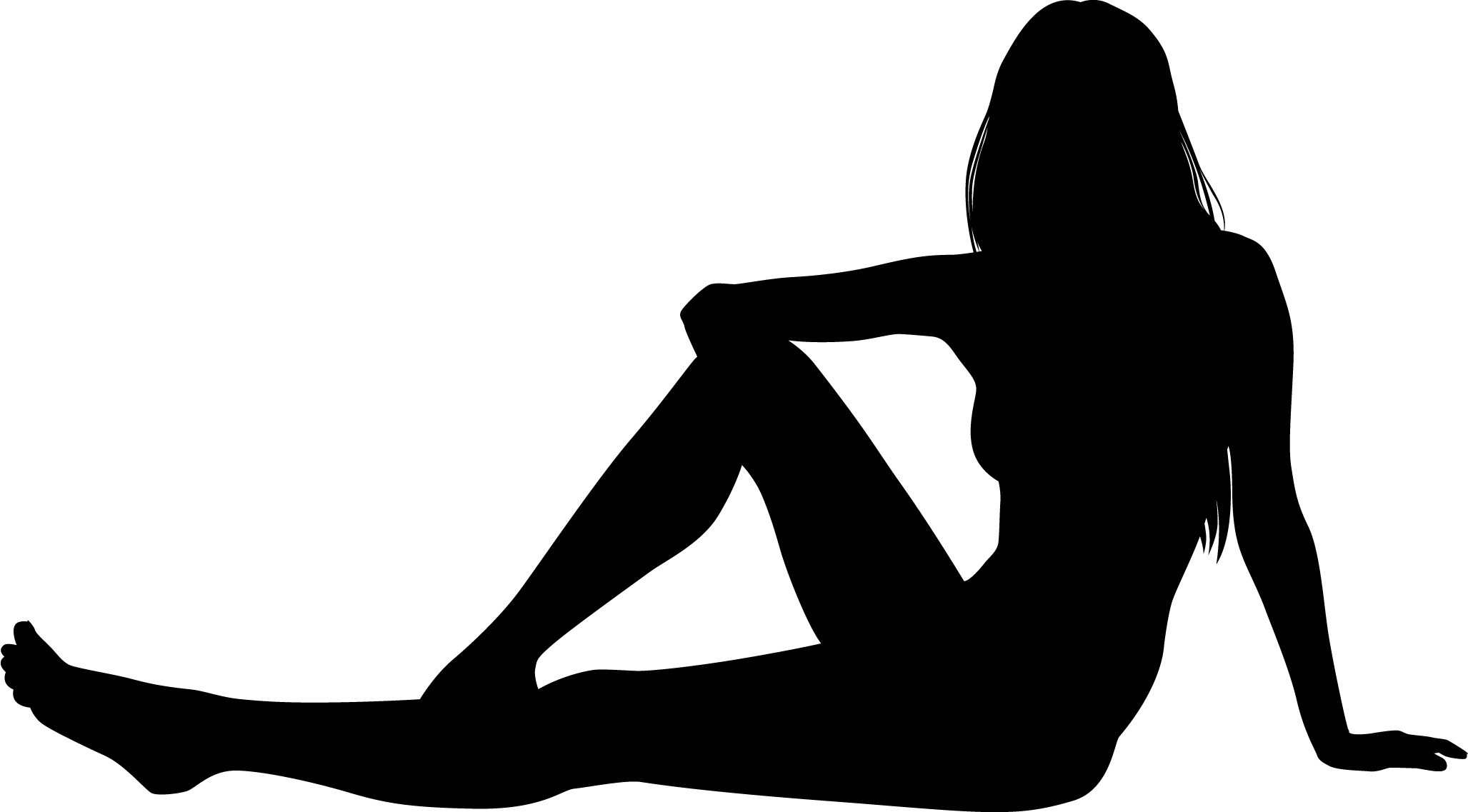 Woman Silhouette Vector Free Download Clipart Best