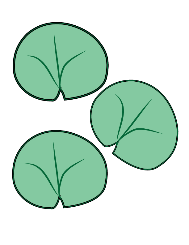 lily-pad-template-clipart-best