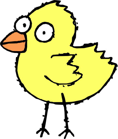 Cartoon Chick Clip Art - vector clip art online ...