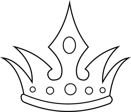 King Crown Clip Art Black And White - Free Clipart ...