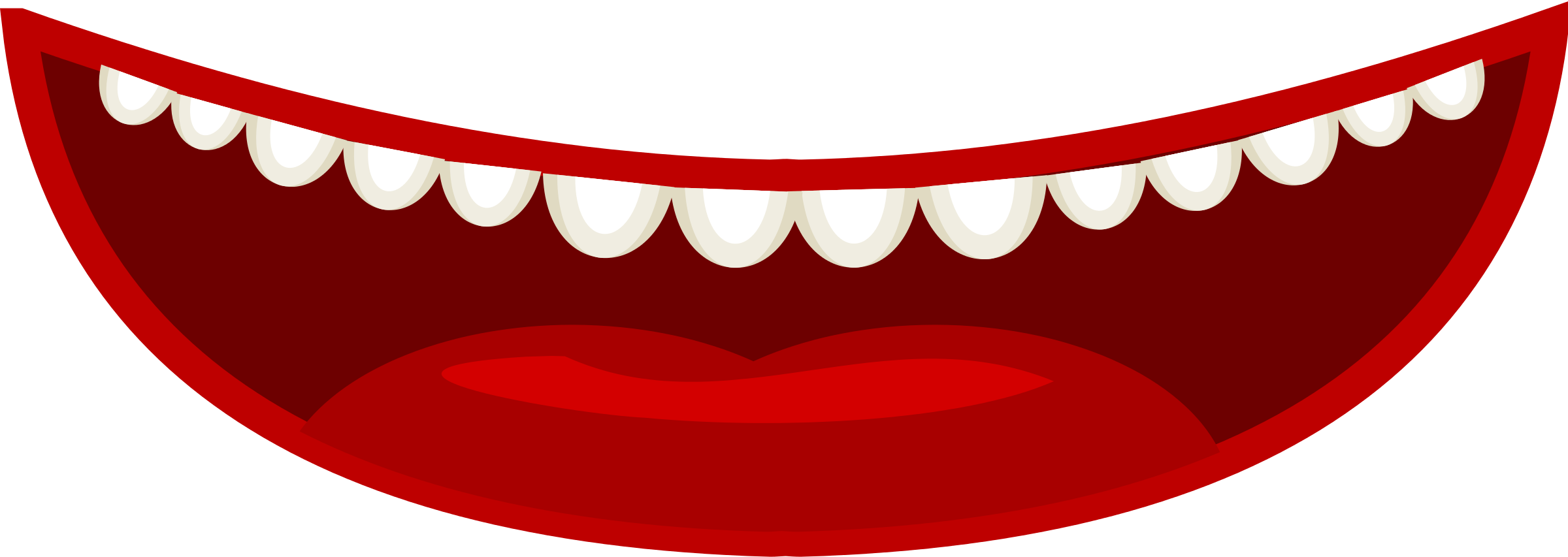 Cartoon Smile Mouth Clipart