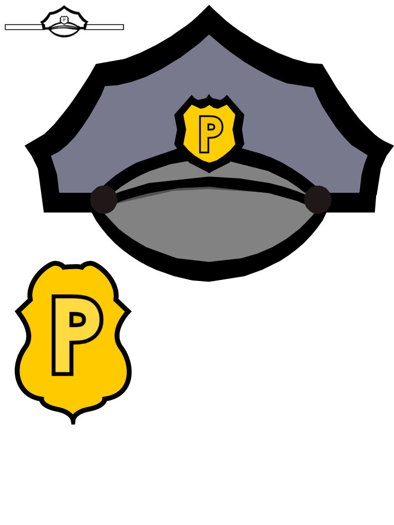 Police Officer Badge Template