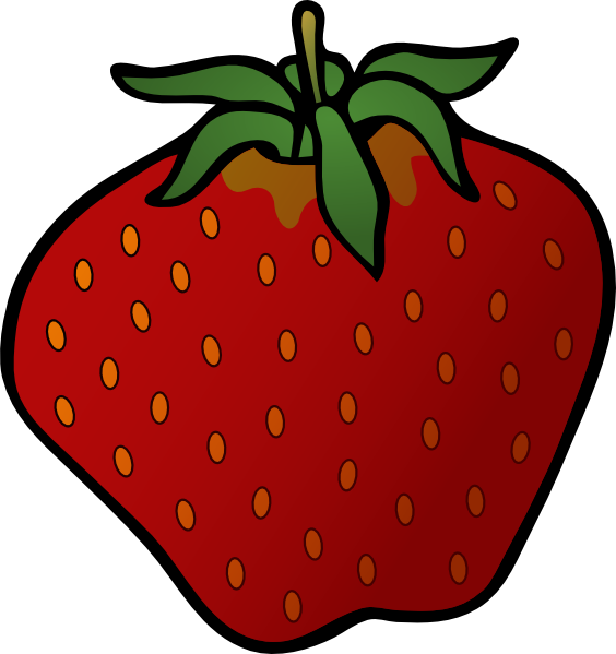 Strawberry clip art Free Vector / 4Vector