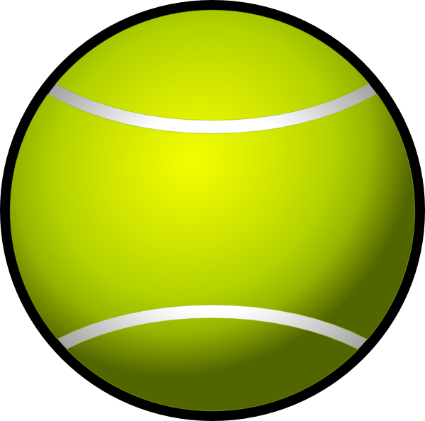 Tennis Cartoon Clipart