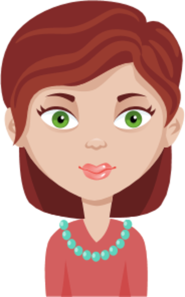Cartoon Woman Face | Free Download Clip Art | Free Clip Art | on