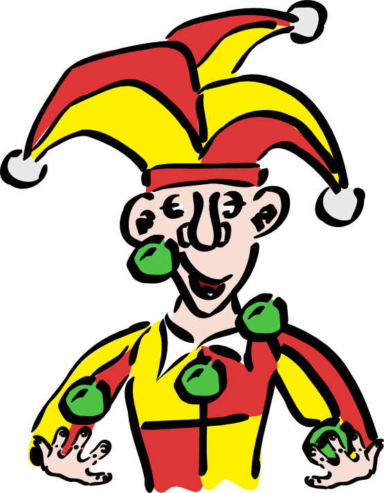 Medieval Jester Clipart
