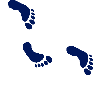 Foot Print Gif Clipart - Free to use Clip Art Resource