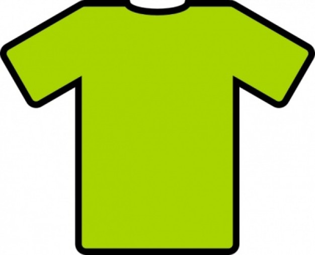 Green T Shirt clip art | Download free Vector