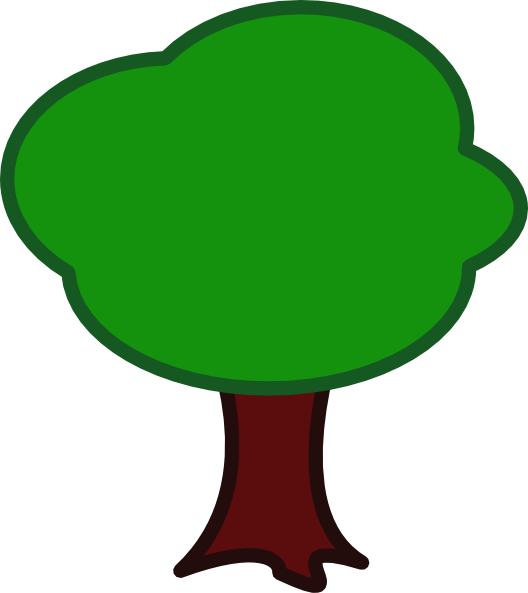 Tree clip art - vector clip art online, royalty free & public domain