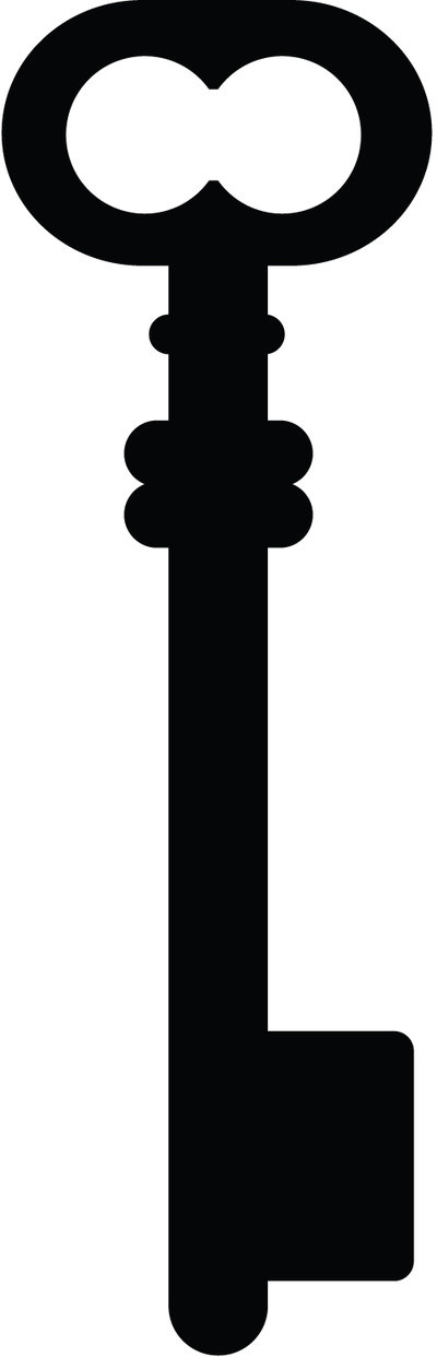 Skeleton Key Silhouette : 08