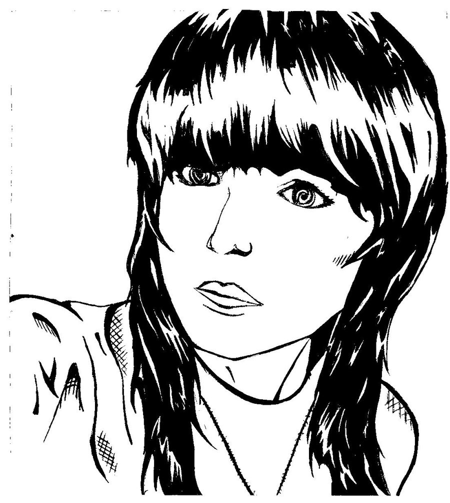 Line Drawing Of Woman : Women line drawing imgkid the image kid has it