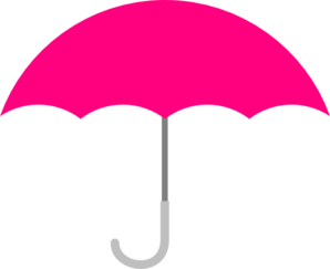 Baby shower umbrella clip art
