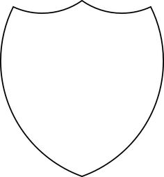 Superhero Shield Clipart