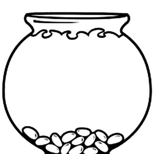 Template of fish bowl clipart 2 image #33928