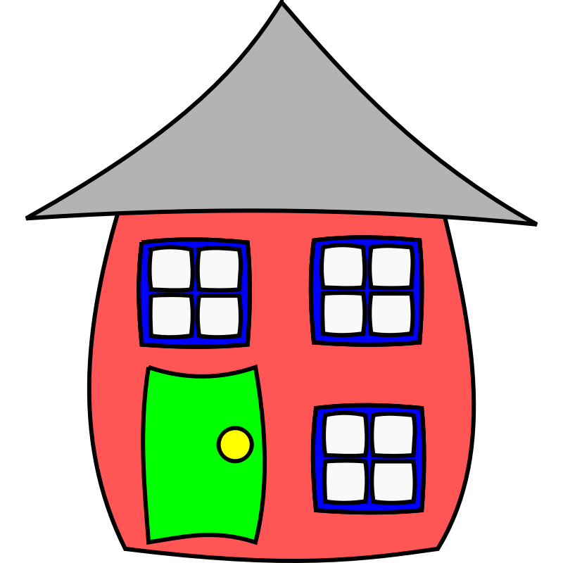 Cartoon Farm House