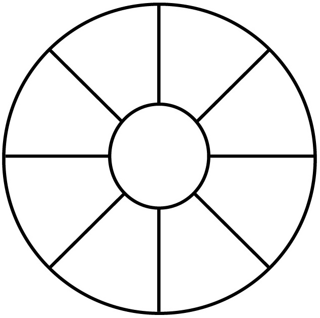 Free spin wheel template