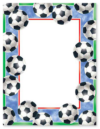 Ball Page Border Clipart