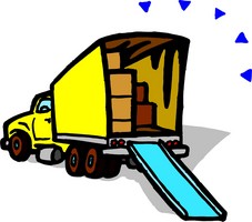 Moving truck clip art