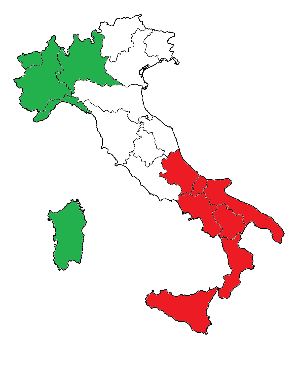 Map Of Italy - ClipArt Best